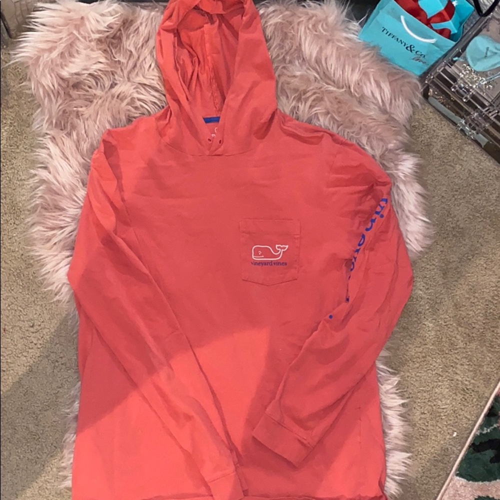 Vineyard vines pink T-shirt-hoodie